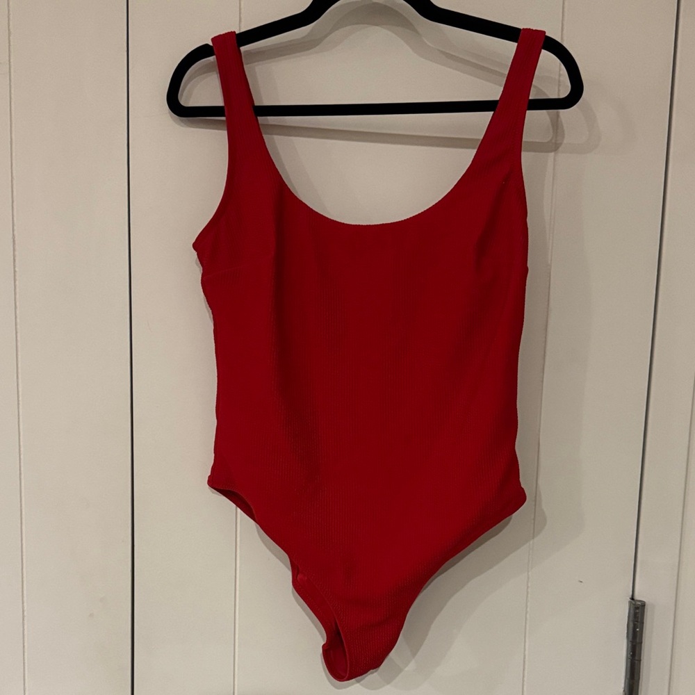 H&M Red Women's One Piece Swimsuit